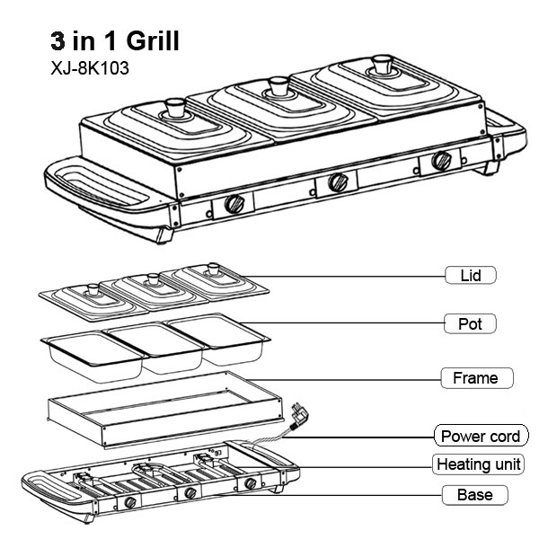 multi-function grill
