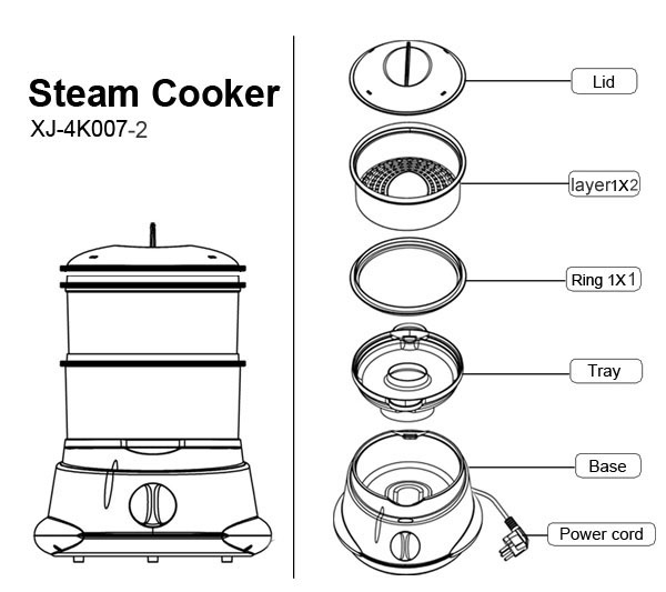 Food steamer